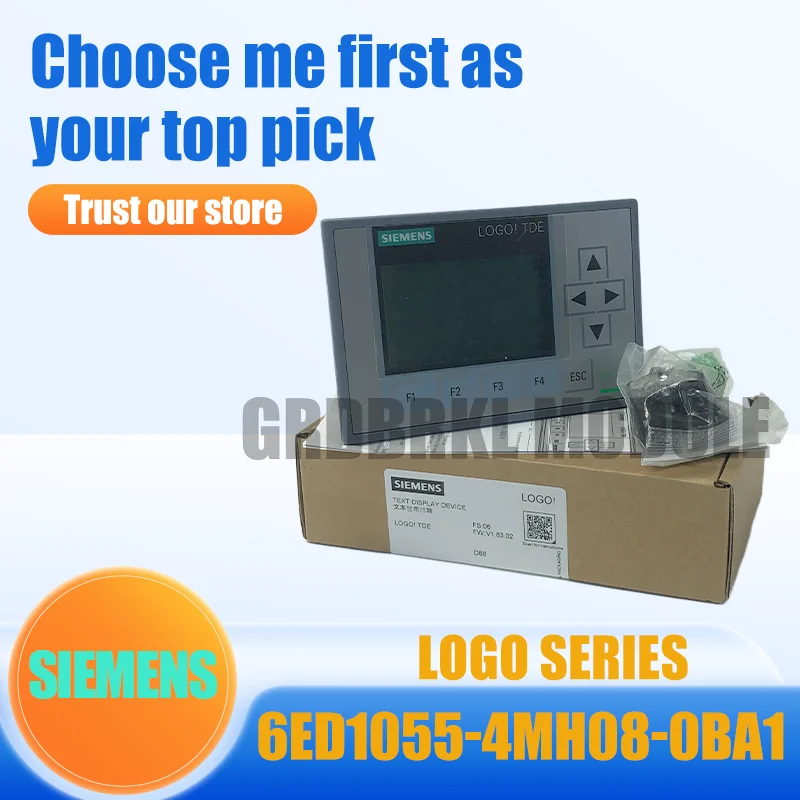 

Brand New Original SIEMENS 6ED1055-4MH08-0BA1 6ED1 055-4MH08-0BA1 LOGO! TD Text Display Module