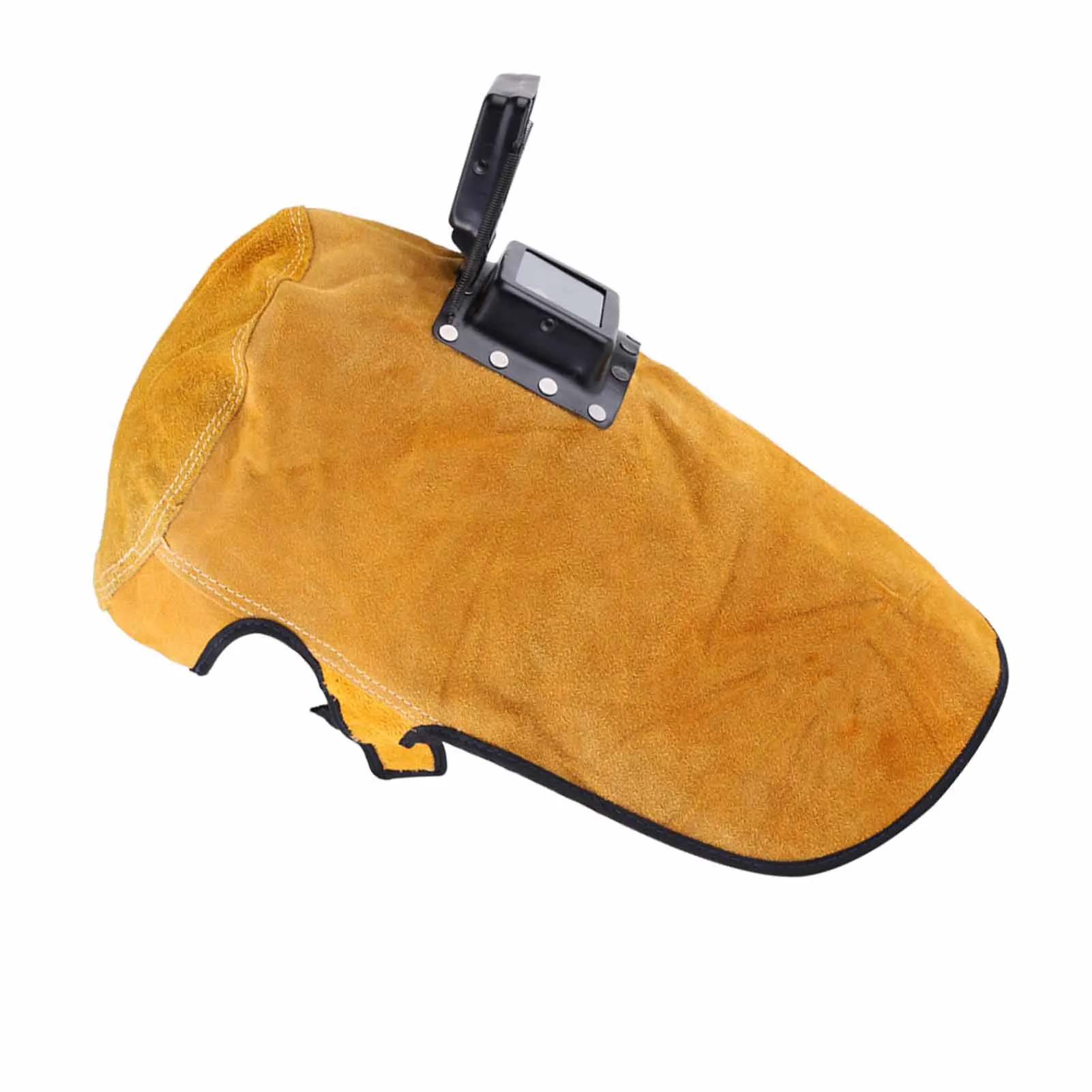 Premium Durable Good Quality Heat Resistant Breathable Leather Welding Helmet Protection Mask High Safety with Lens Lightweight