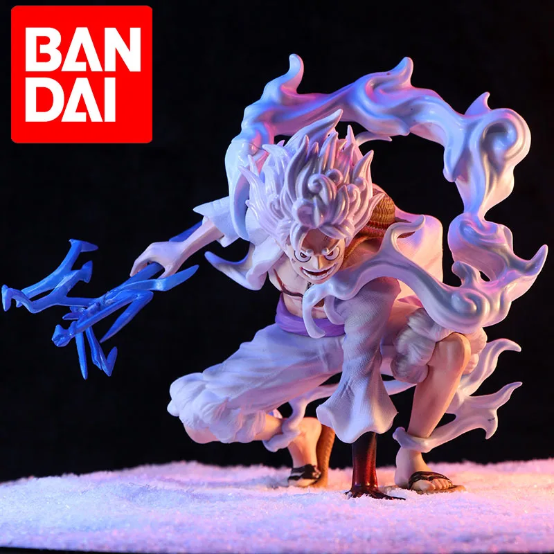 19cm Anime Ruffy einteilige Figur Nika Ruffy Gear 5. Action figur Ausrüstung 5 Sonnengott PVC Figur gk Statue Modell Dekoration Spielzeug