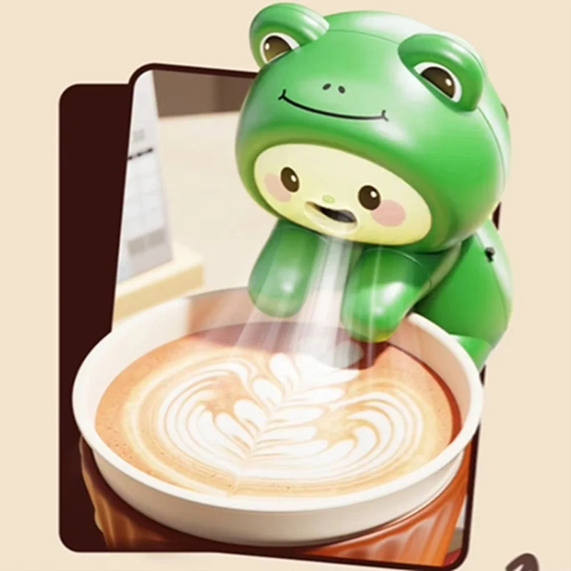 Cute Animal Mini Cooling Fan Clip On Cup Bowl Portable Low Noise Desktop Fan for Hot Food Coffee Soup and Baby Meals