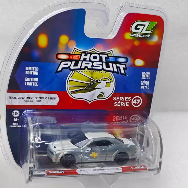 

Greenlight масштаб 1:64 2020 Challenger SRT Hellcat лак издание сплав имитация модели автомобиля статическая коллекция сувенирный подарок