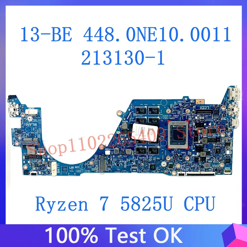 HP Pavilion AERO 13-BE 노트북용 하이 퀄리티 메인보드, Ryzen 7 5825U CPU 100% 테스트 OK, 213130-1, 448.0NE10.0011