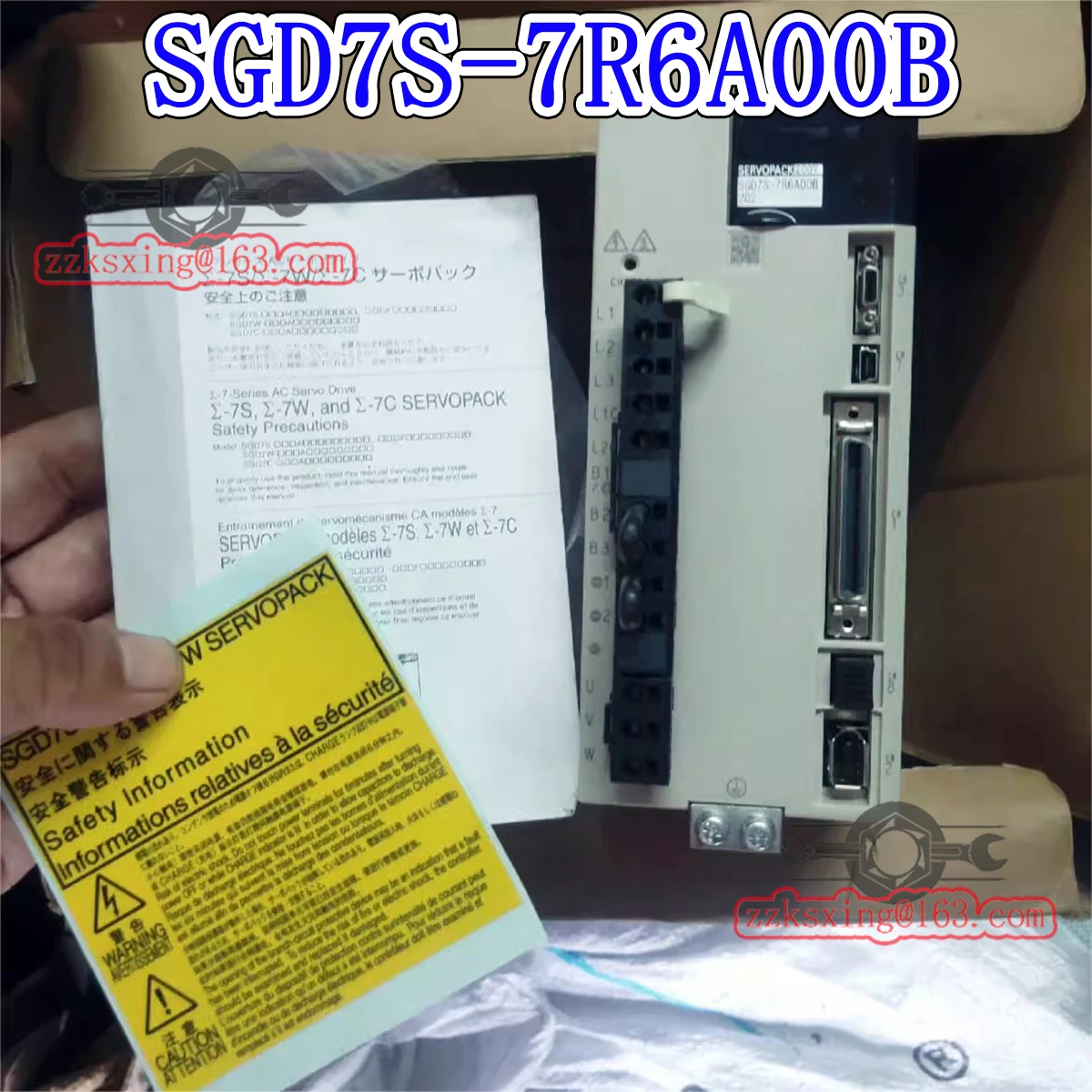 

Brand New SGD7S-7R6A00B Original In Box AC Servo Driver Fast Shipping