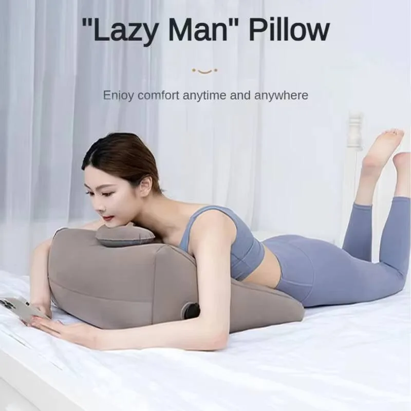 

Inflatable Foot Pad Inflatable Mobile Phone Viewing Tool Multi Functional Inflatable Lumbar Pad Inflatable Sleeping Pad Backrest