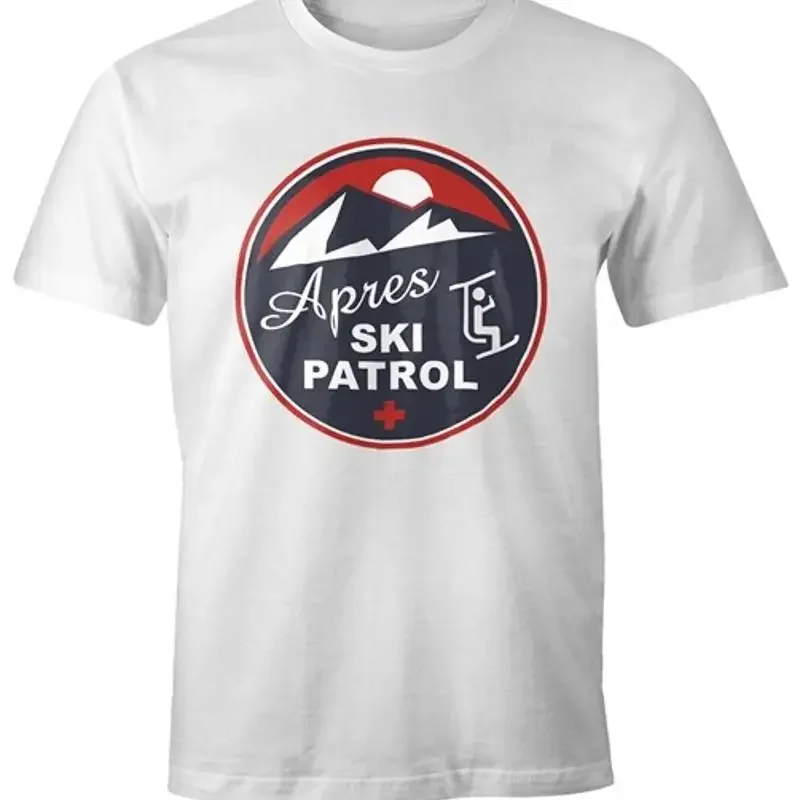 Mens Apres-Ski Patrol Retro Moonworks® T-Shirt