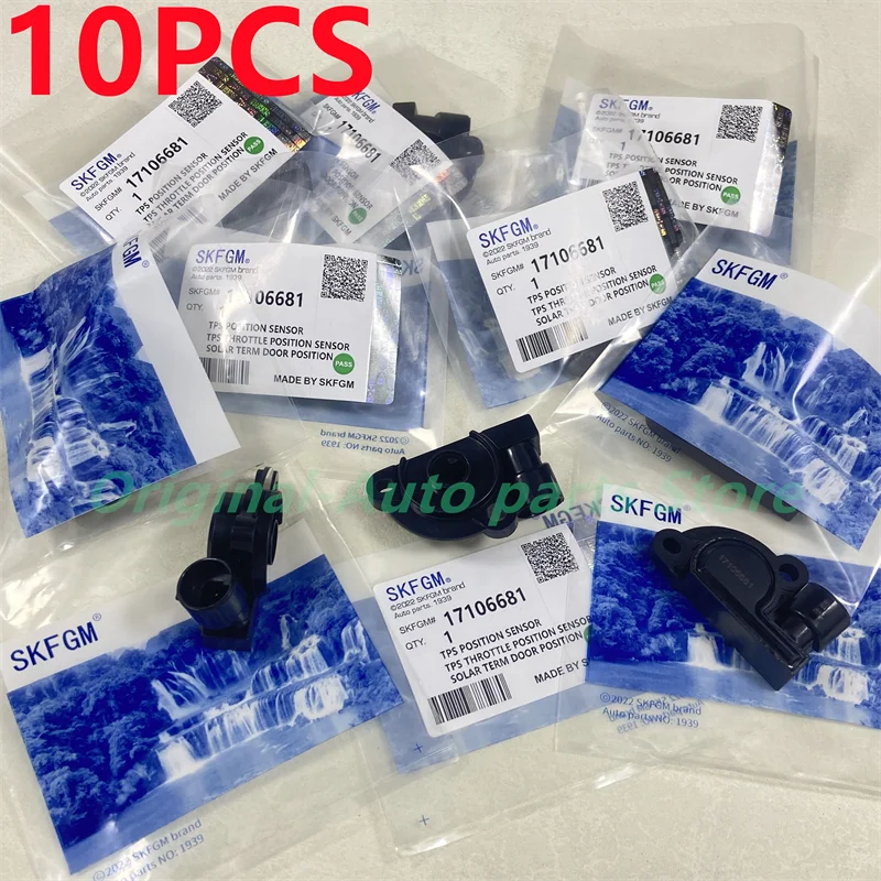 

10X Датчик положения дроссельной заслонки Датчик TPS 17106681 Для Chevrolet Aveo Hummer Cadillac Opel Corsa Meriva Astra GMC