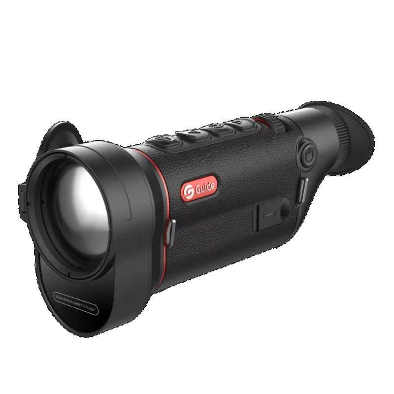 TD633 LRF Guide Thermal Monocular 2X 640x512 35mm CCD Sensor SD Card Portable 0.36'' Screen