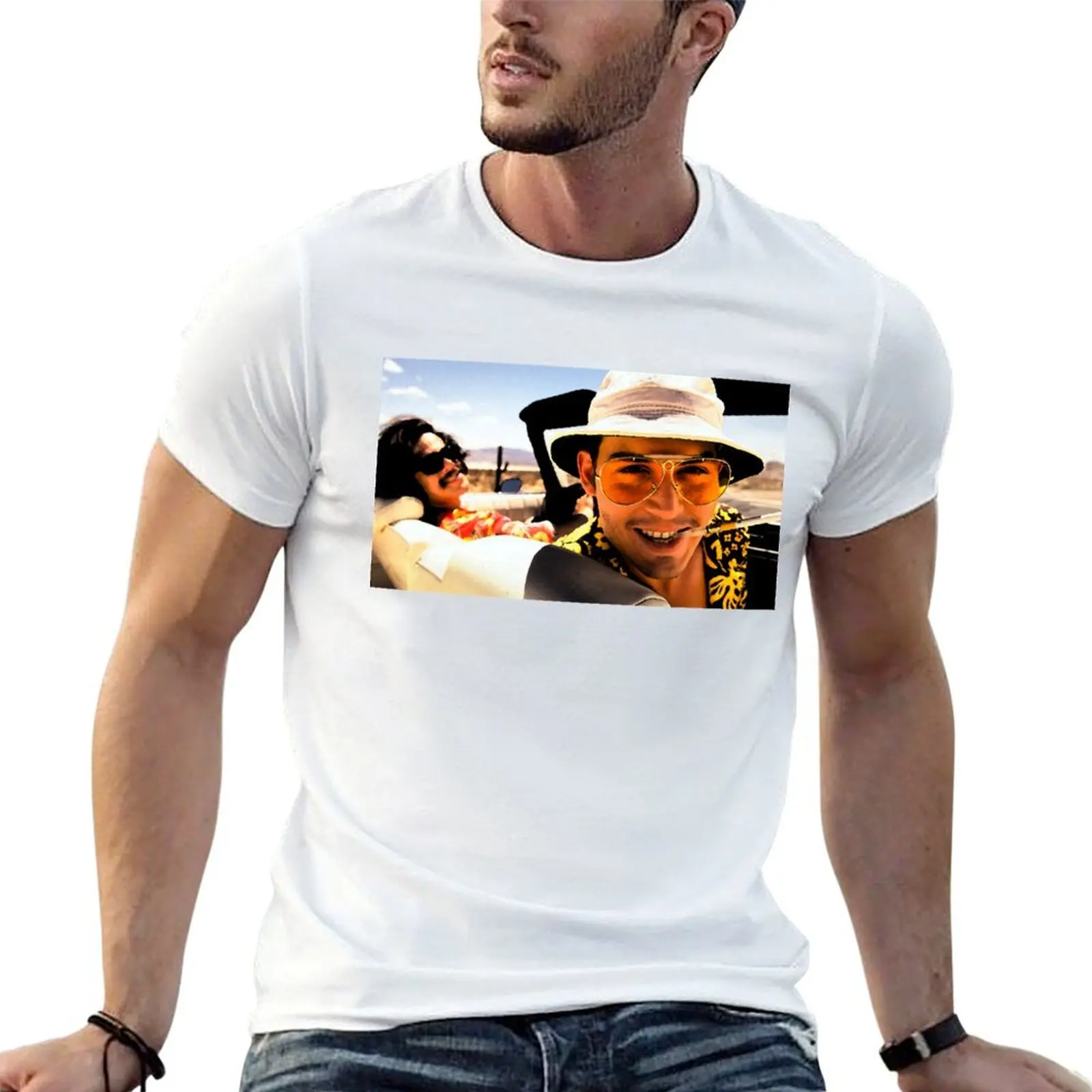 

Fear t cotton in - Art Vegas shirt t for man man graphic Las t funny Loathing man cotton T-Shirt and shirts shirts