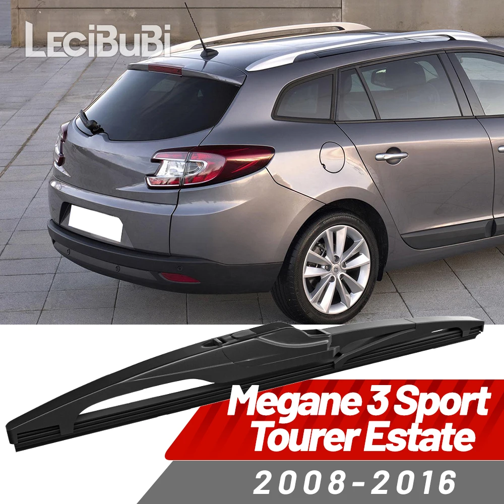 Limpiaparabrisas trasero, limpiaparabrisas, accesorios para Renault Megane 3 Sport Tourer Estate 2008-2016 2009 2010 2011 2012