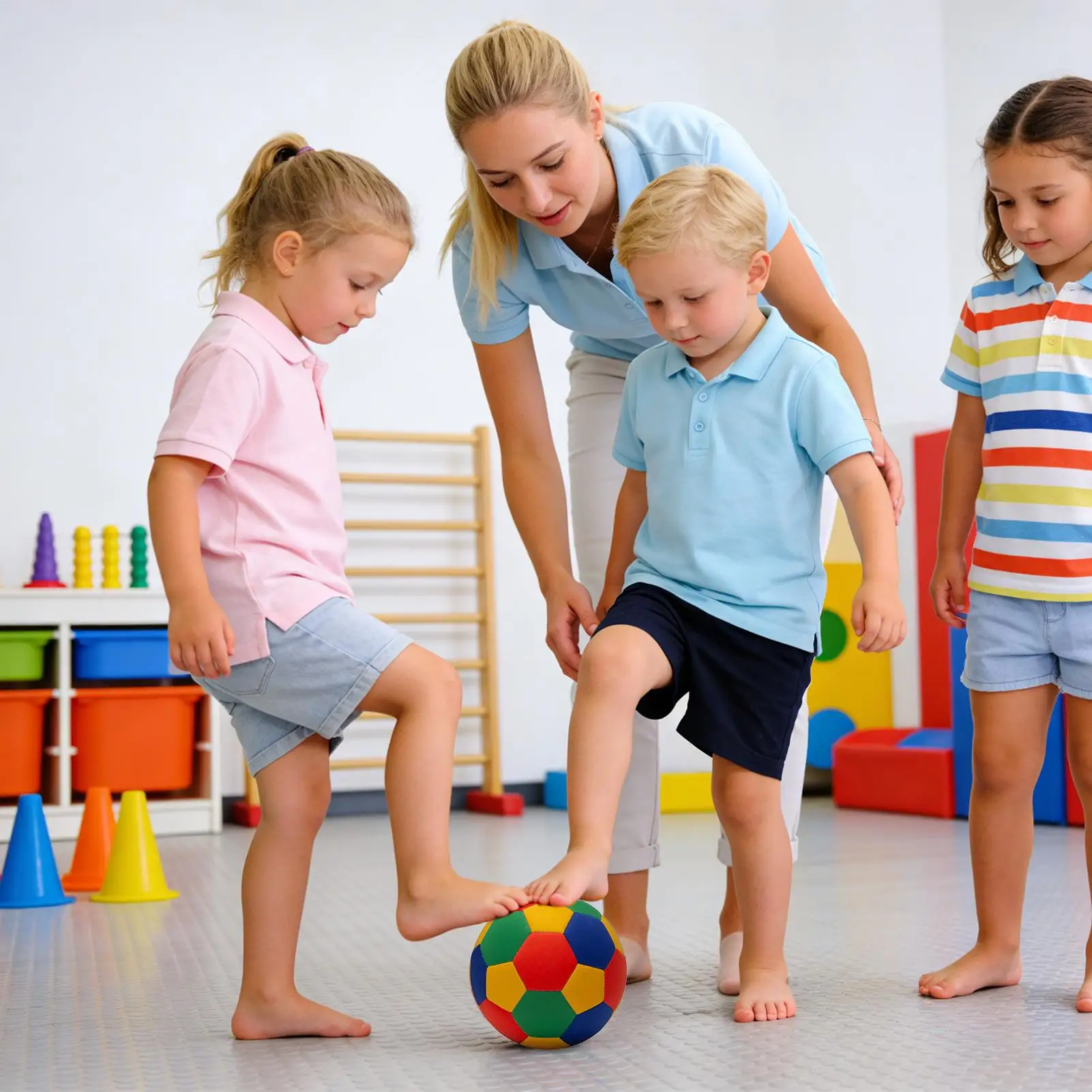 

Футбольный мяч для дома, спортивное тренировочное оборудование, футбольный мяч для дома, для детей, мальчиков, девочек, подростков, для двора, на день рождения, в парк, в школу