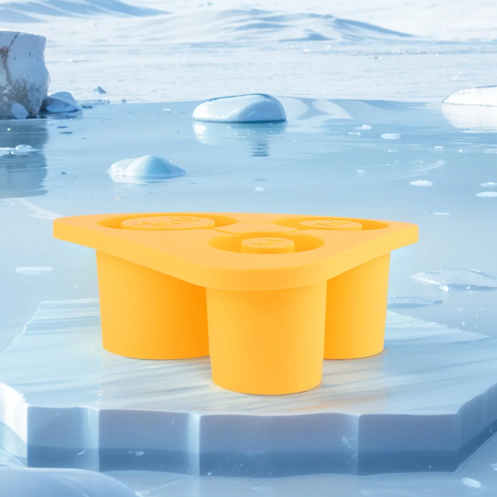 

Ice Cube Tray Silicone Ice Reusable Hollow Cylinder Ice Tumbler Ice for Freezer Ice Drink Juice