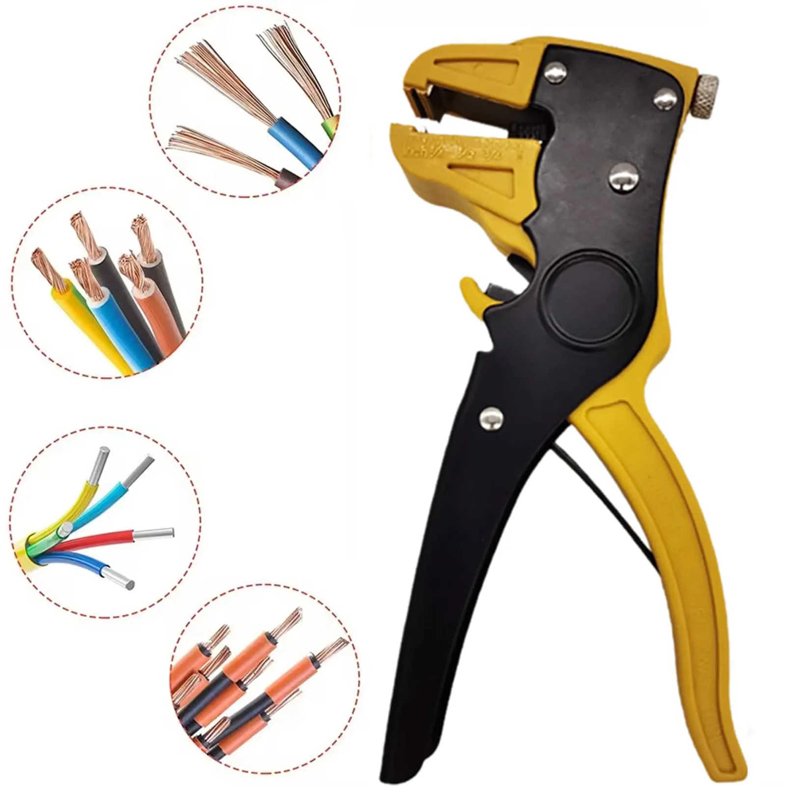 Eagle Nose Wire Stripper Adjustable Electrical Cable Wire Stripping Tool Suitable for Home Decoration Repair