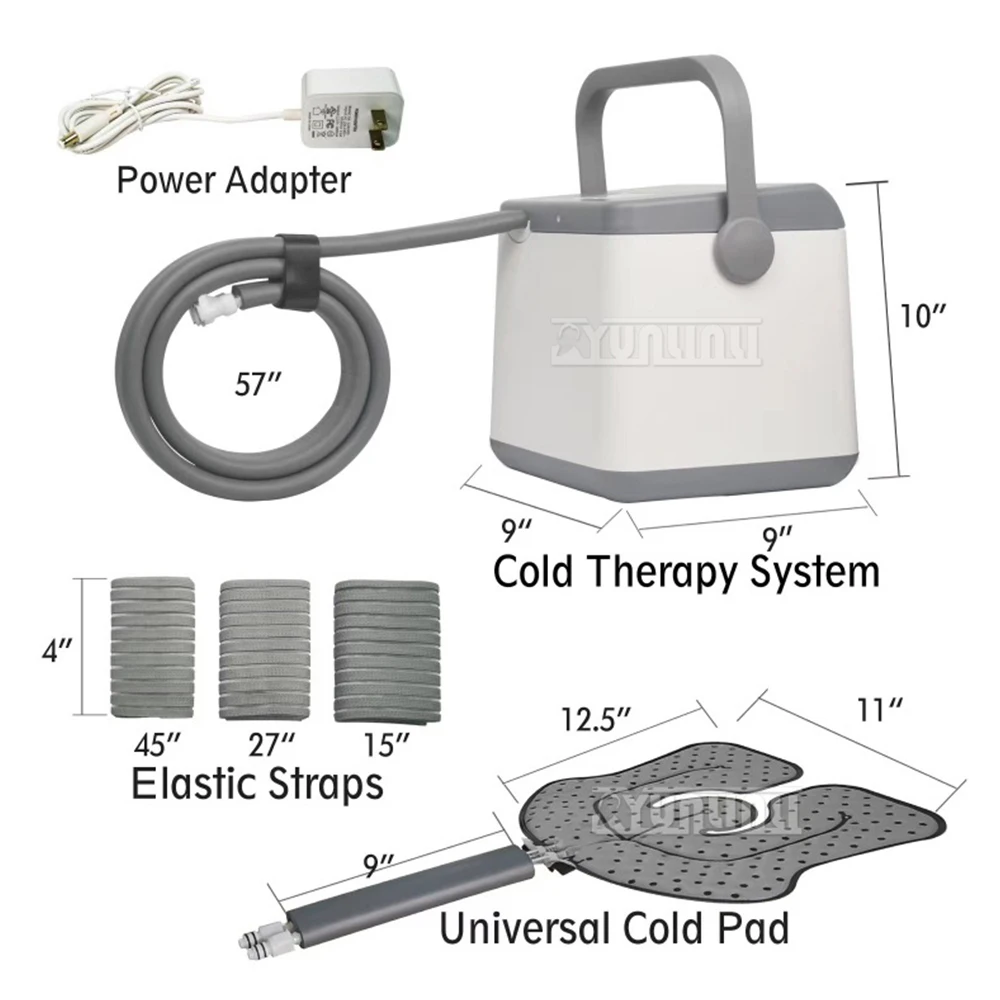 Portable Compression Facial Ice Water Circulation System Cryotherapy Device Cold Therapy Machine