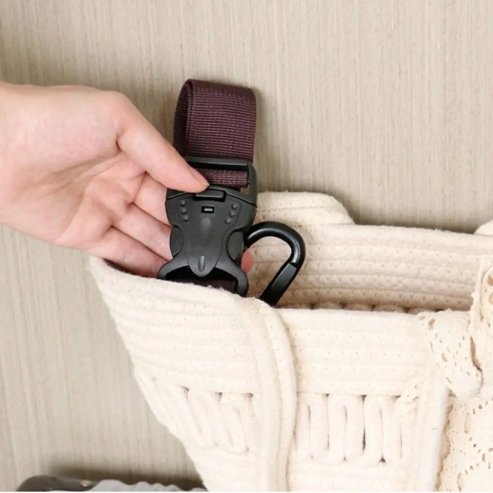 Nylon Luggage Straps Belts Suitcase Bag Straps Hanging Buckle Straps Adjustable Baggage Lock Hooks Travel Baggage Ties