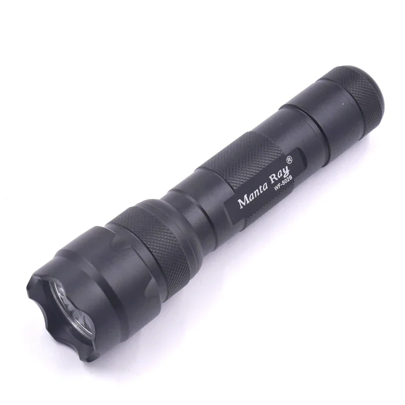 

New WF-502B UV LED Flashlight 365nm 3chips Aluminum Alloy Body IP65 Ultraviolet Torch Lamp