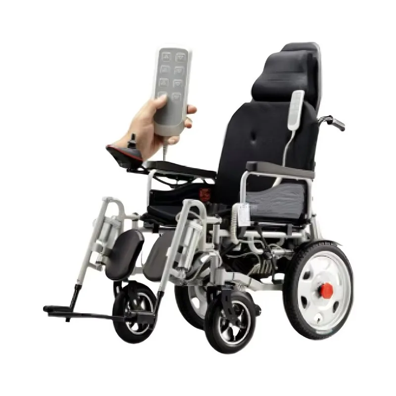 Wheelchair Electric Wireless Remote Control Electric Leg Extension Wheelchair Electric Wheelchair for the Elderly