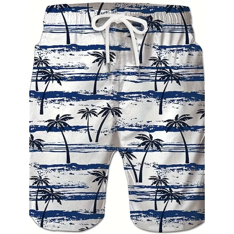 

Men's beach pants printed fashion shorts surf shorts quick-drying fabric