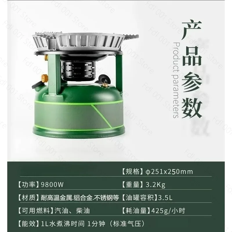 BRS-7 Multi-person High-Power Oil Furnace - Customization and OEM Available