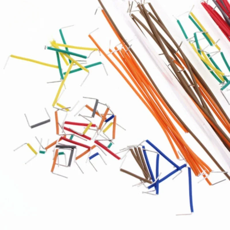 140/350/560/840 قطعة U شكل لحام اللوح كابل قافز طقم أسلاك ل PCB الخبز مجلس النماذج الأولي الدوائر ، DIY بها بنفسك #6