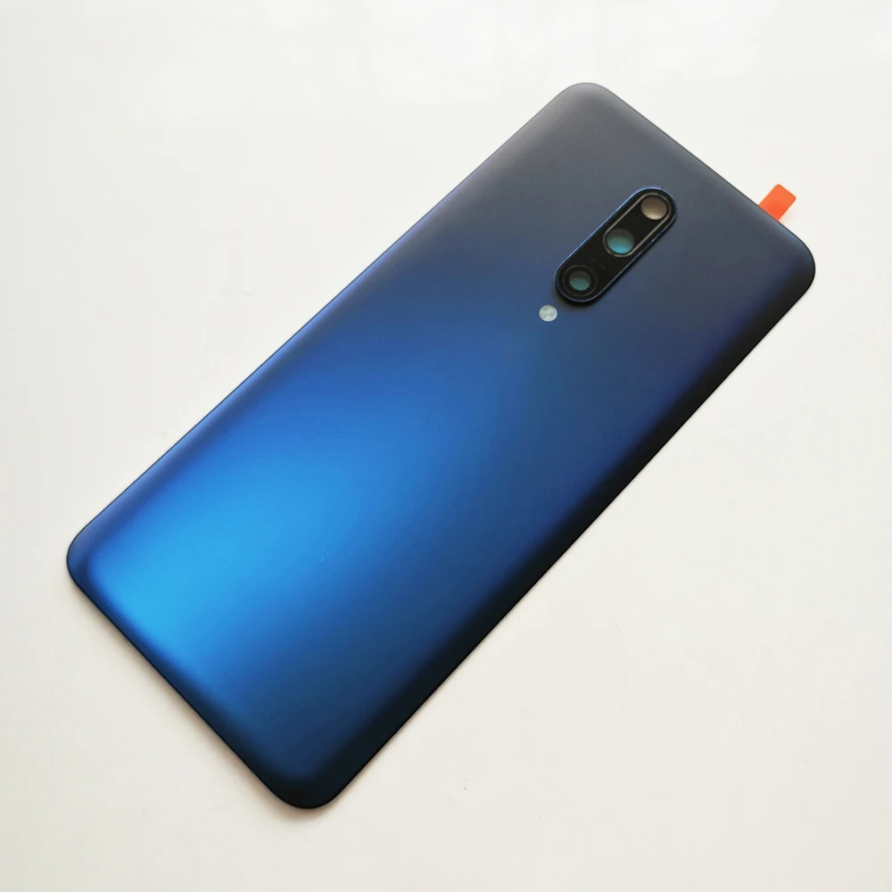 A+ Back Glass Cover For OnePlus 7 Pro Back Door Replacement Battery Case, Rear Housing Cover With Camera Lens Adhesive