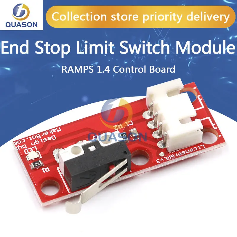 3D Printer RAMPS 1.4 Endstop Mechanical End Stop Limit Switch Module With Cable