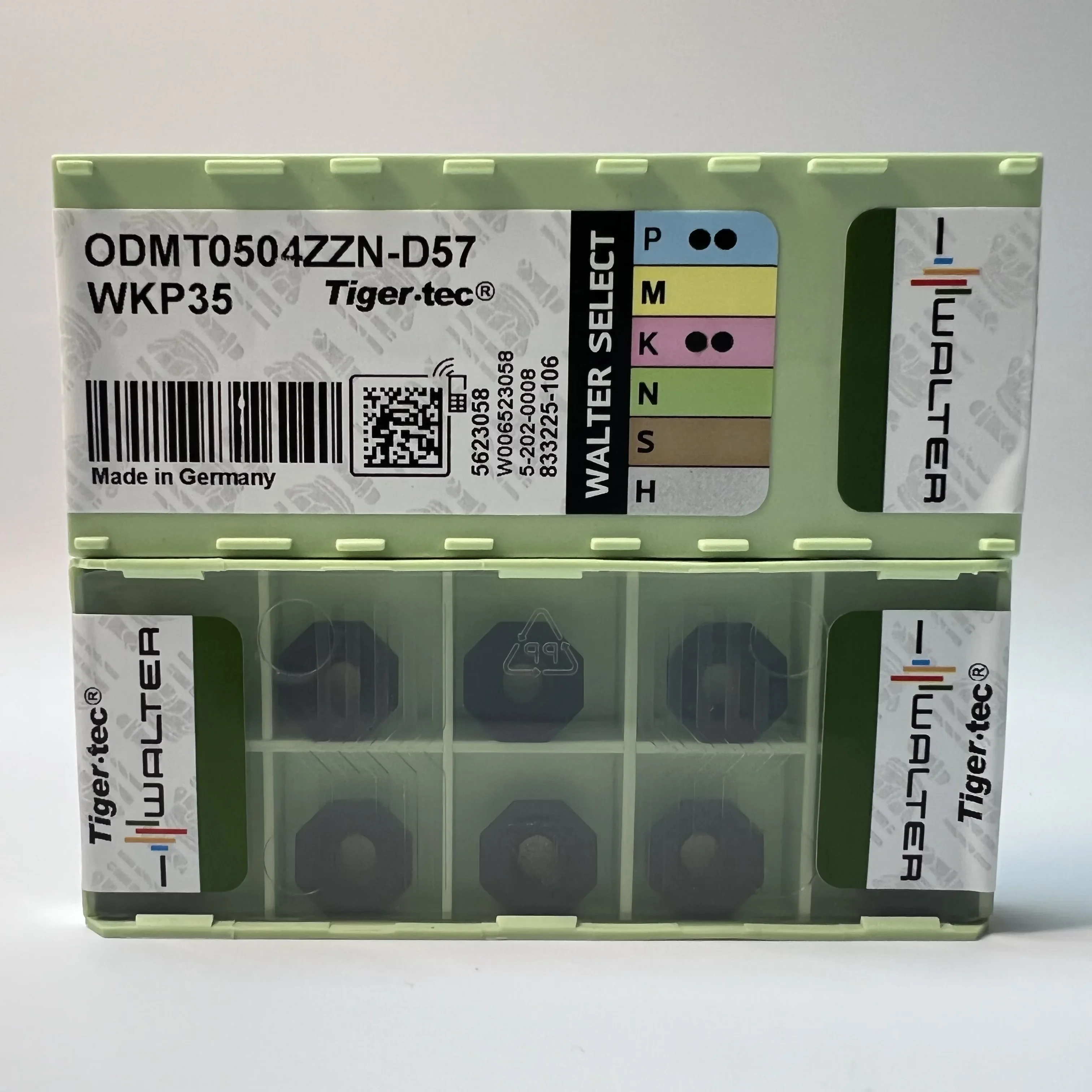 ODMT0504ZZN-D57 WKP35 10Pcs Alloy blade