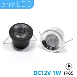 EtrnLED Mini Luz de Sauna resistente al agua, foco Led de techo exterior, Downlight IP65, Lámpara empotrada Interior para cocina y baño, 12V