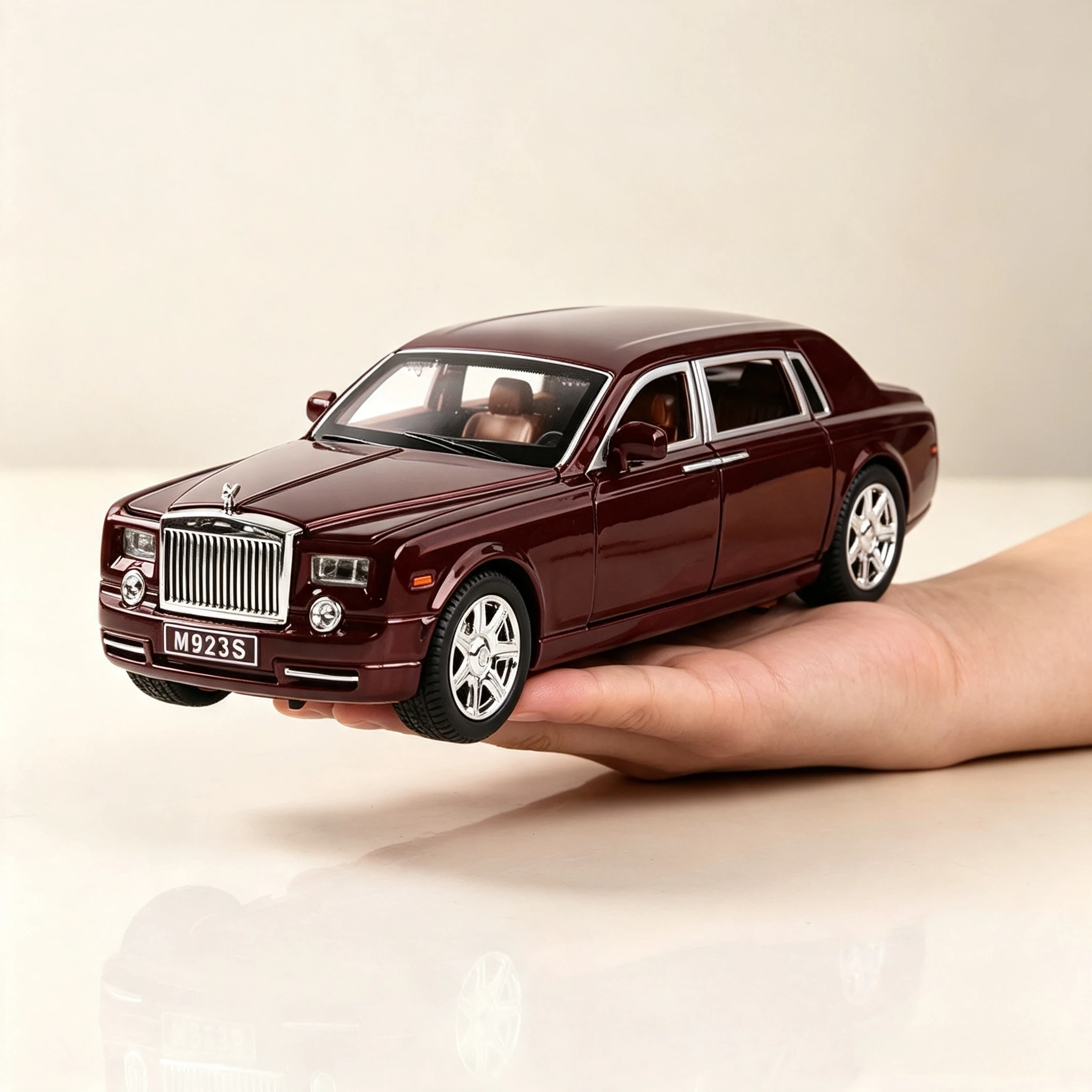 1:24 Phantom Alloy Luxury Car Model Diecast & Toy Vehicles Metal Toy Car Model Collection Simulation Gift