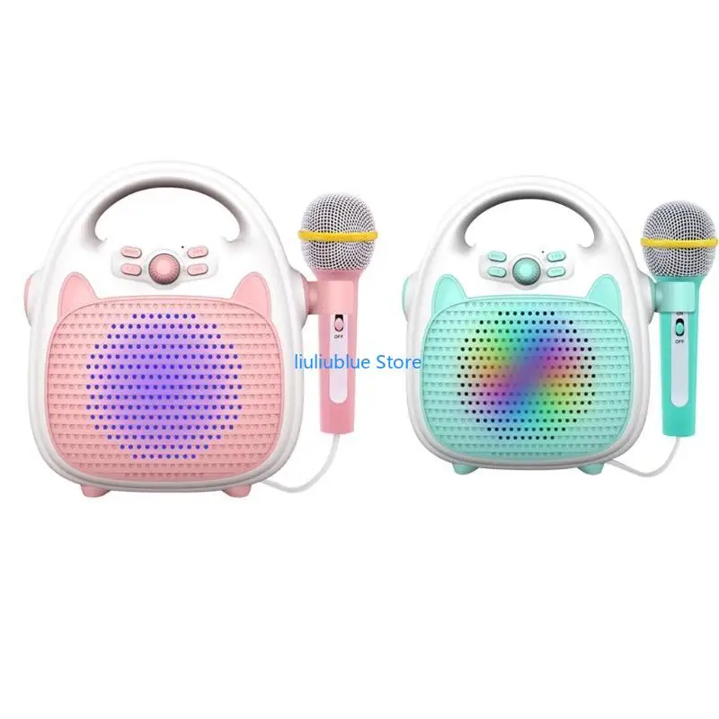 à main Portable pour enfants, haut-parleur, Microphone compatible avec Surround stéréo à 360 degrés, 62CF