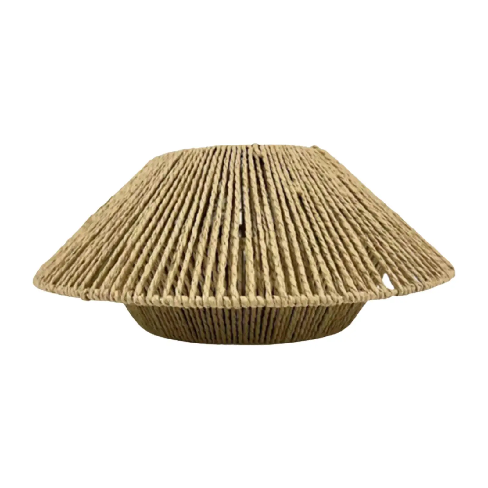 Pendant Lamp Shades Pendant Light Cover Decoration Table Lamp Ceiling Light Fixture Cover Handwoven Rope Lampshade for Bedroom