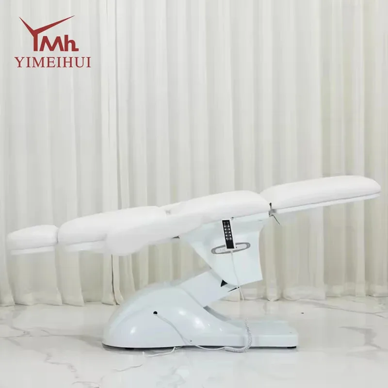 2025 Hochwertiges, luxuriöses, elektrisches 3-Motoren-verstellbares Spa-Bett, Massagetisch, Schönheits-Gesichtsbett für den Schönheitssalon