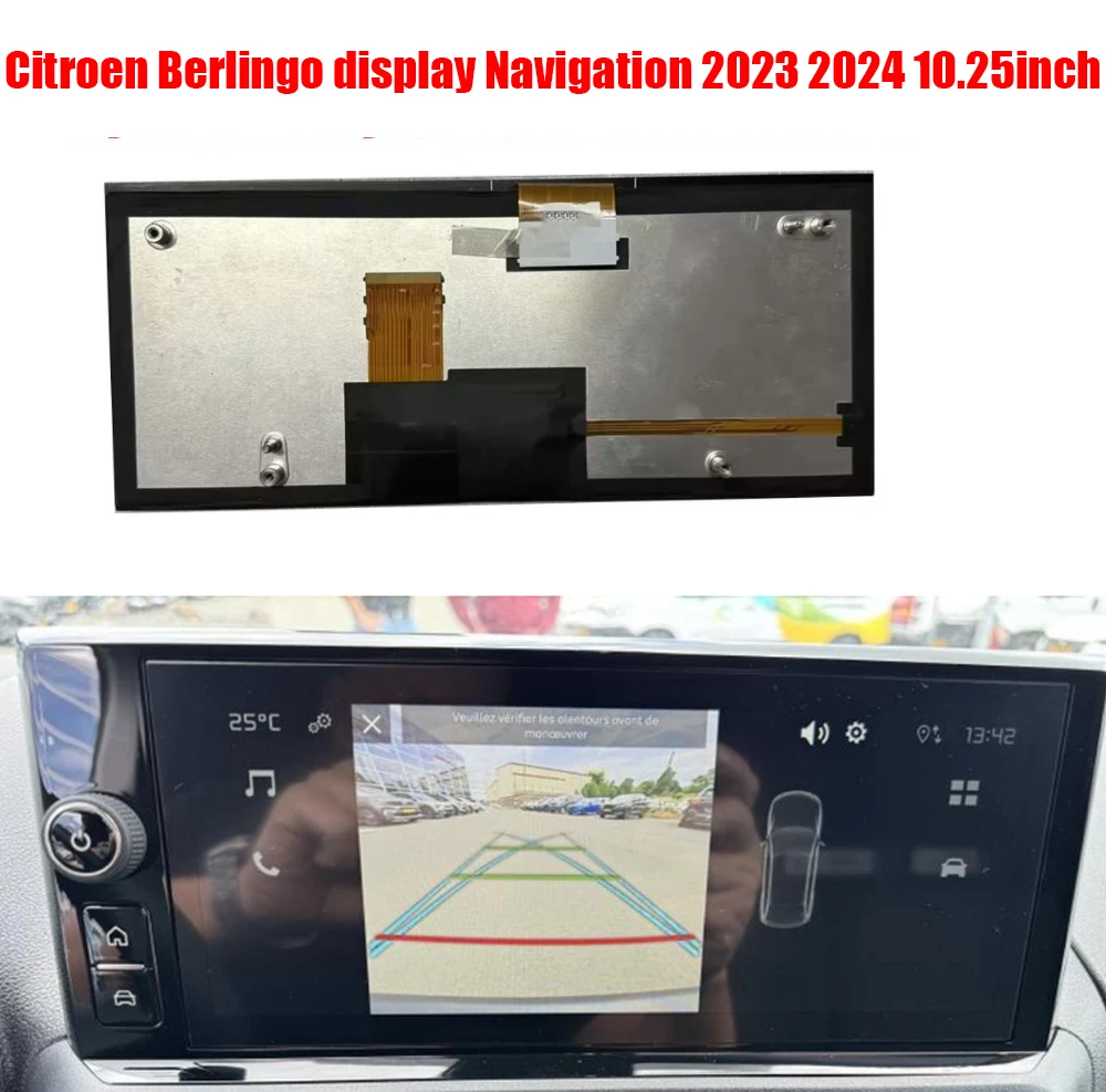 LCD Display Touch screen Head unit multimedia Replacement For Citroen Berlingo III IV 2024 2025 10.25inch  9852916980 PSA AIO2