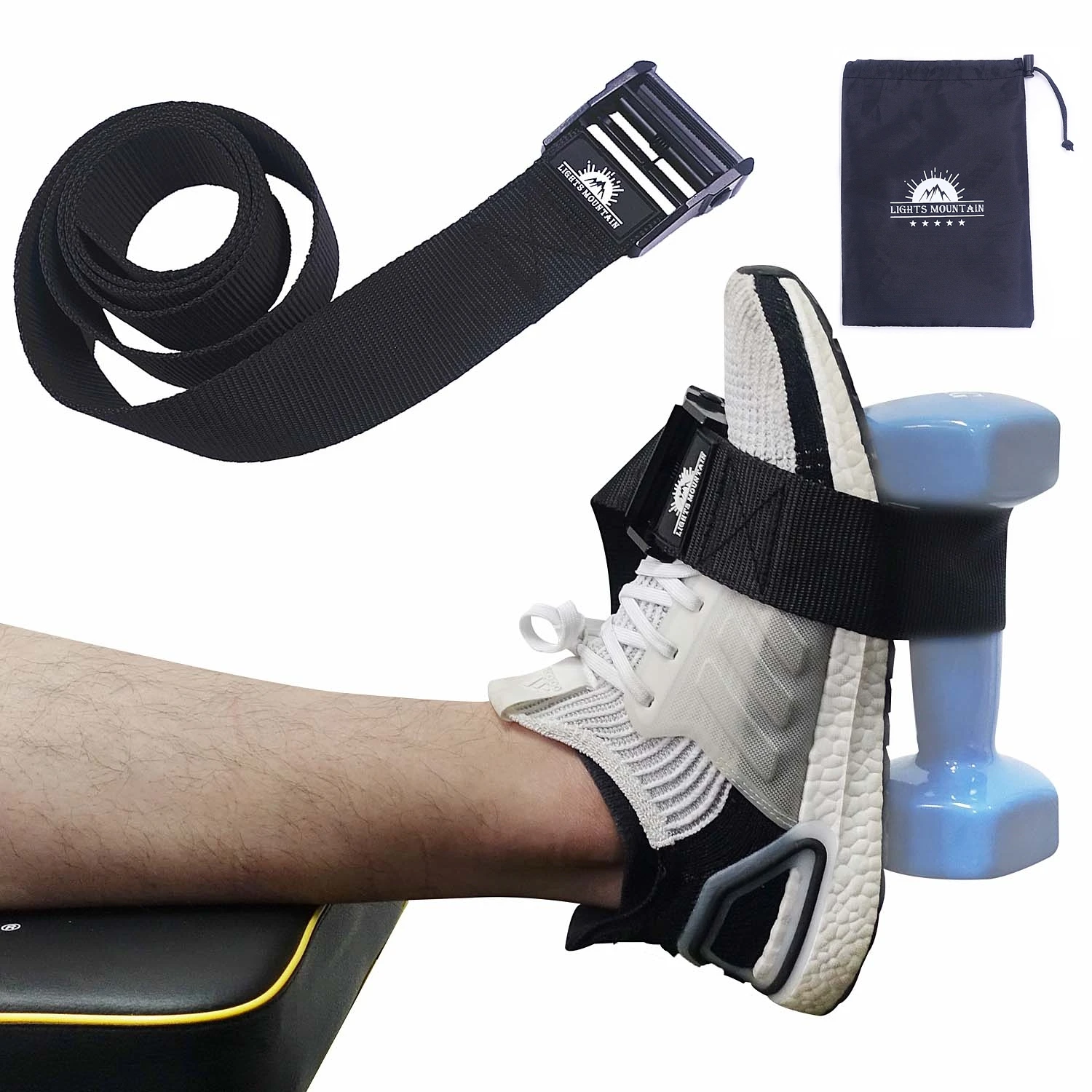 Tibialis Dumbbell Strap & Nordic Hamstring Curl Strap 59