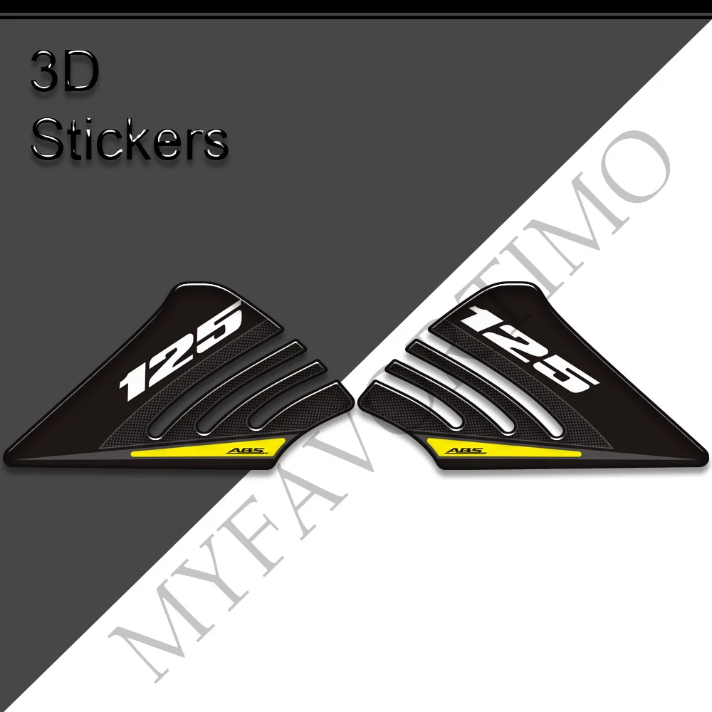 

For Suzuki GSX-R125 GSX R 125 Motorcycle Tank Pad Stickers Decals Protector Racer Stripe Graphic Wrap for Fuel Tank