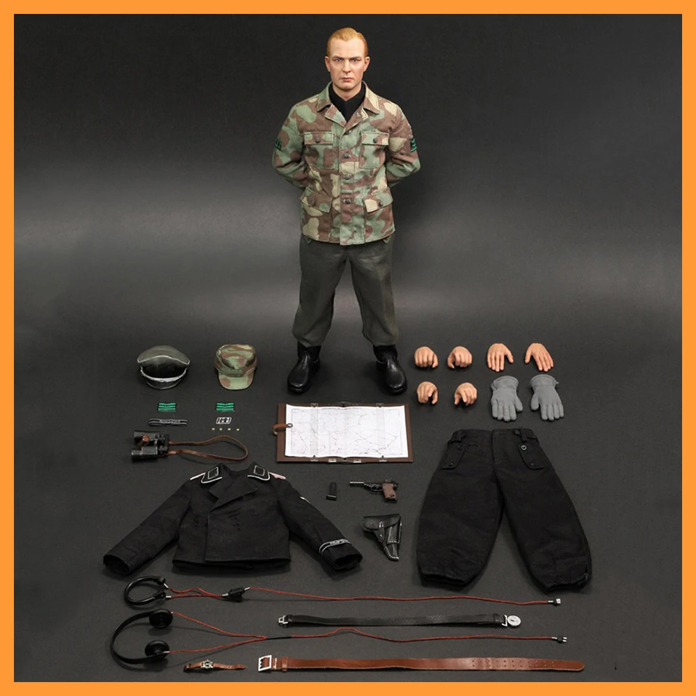 DID D80176 1/6 Scale WWII German Panzer Commander Male Soldier Full Set Model 12