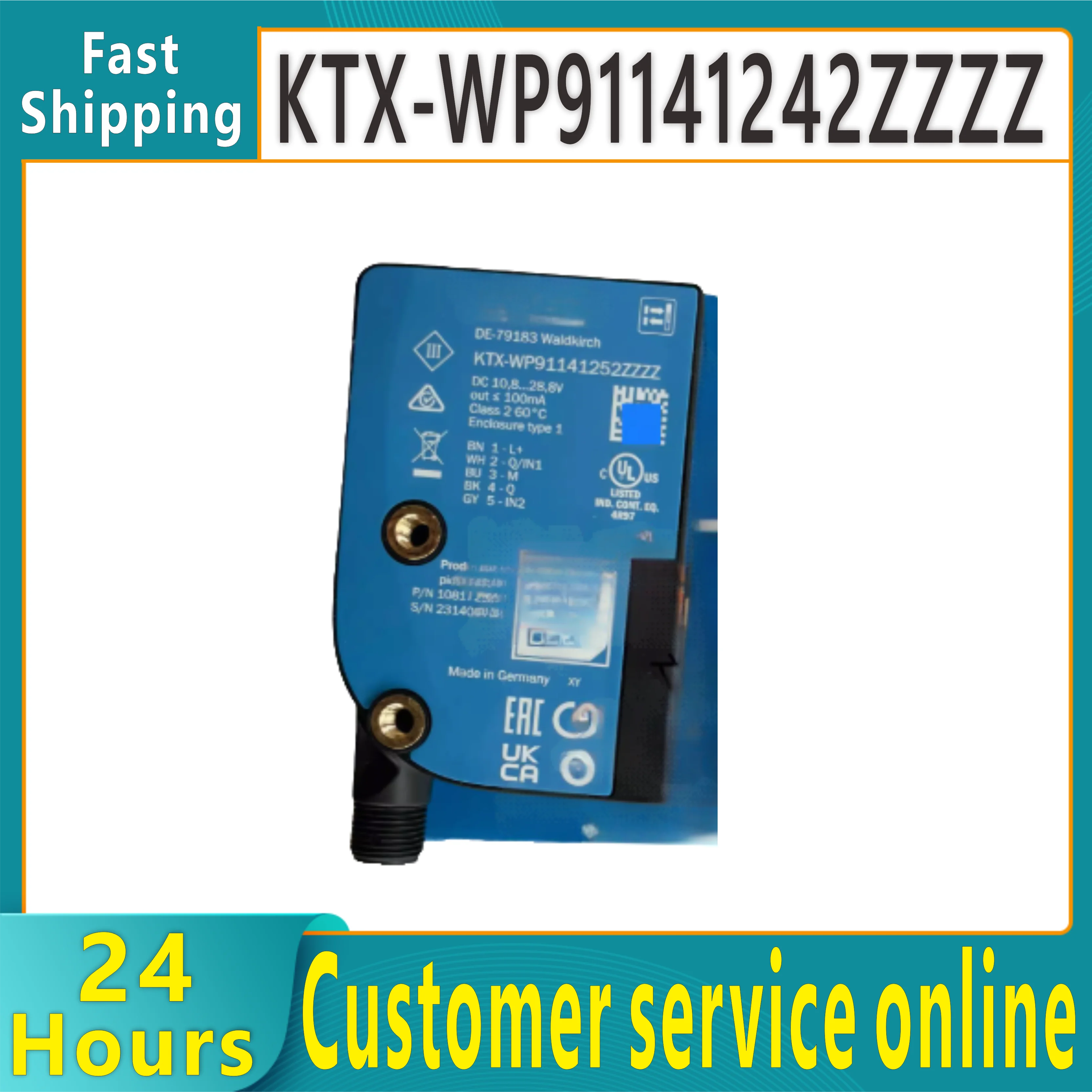 

Brand new original sensor 1078101 KTX-WP91141242ZZZZ