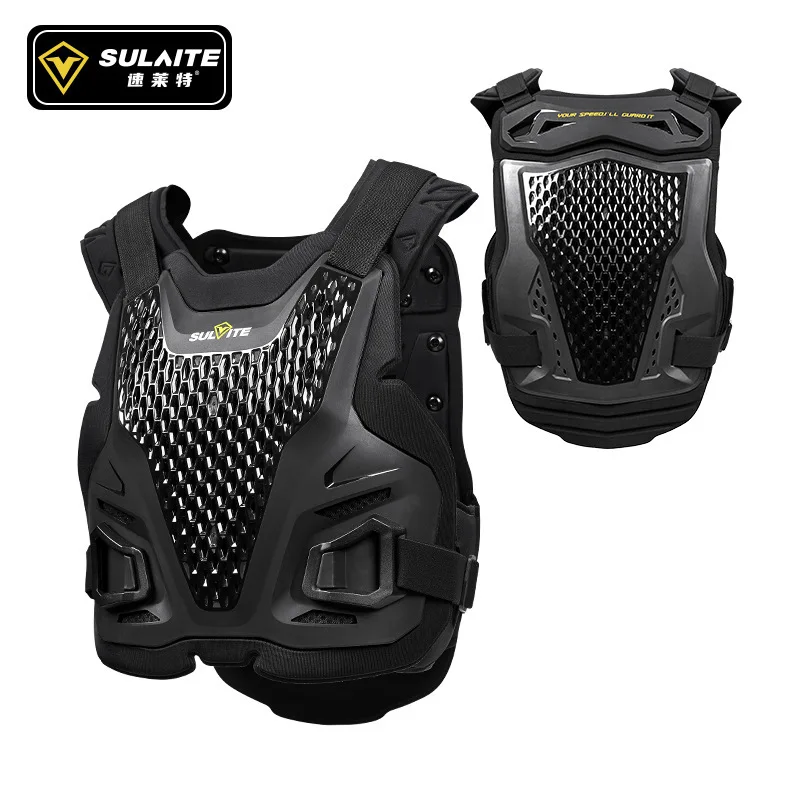 

Мотоциклетный жилет SULAITE с быстрым сбросом, внешняя защитная экипировка для внедорожников, противоударная броня для защиты груди и спины