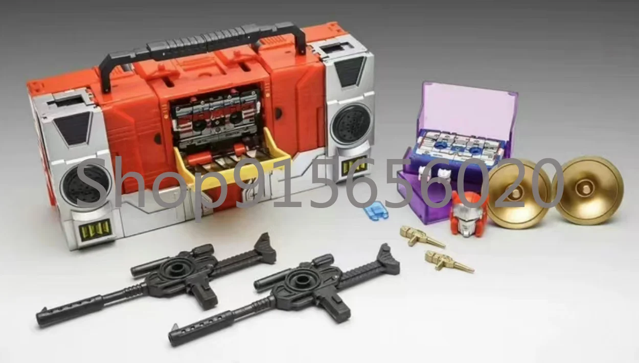 

KFC toys Eavi Metal Phase 4A Blaster KFC P-4A+ Transistor 86 Moive Orange Red Color Version In Stock