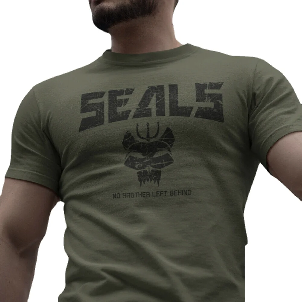 NEW . Naval Seals Bravo Team DEVGRU Special Forces Elite Soldiers Men T-Shirt Short Casual 100% Cotton Shirts