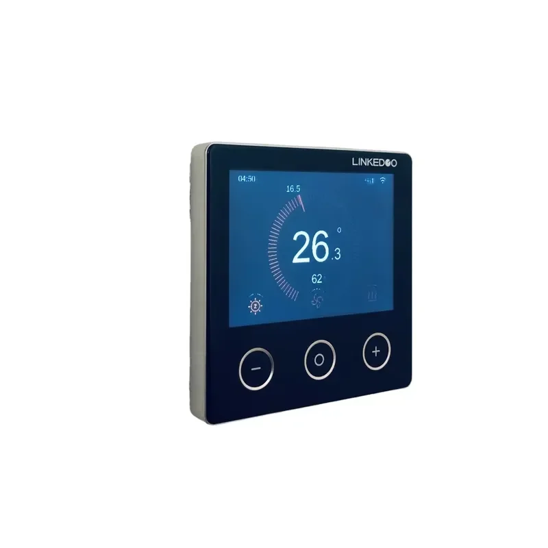 for Smart Home Digital Wired Z-Wave Thermostat Air Conditioning Control Floor Heating Fan Coil Intelligent Thermostat