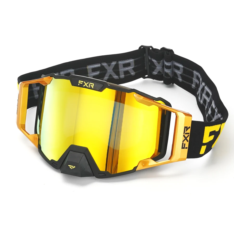 

FXR MX Motorcycle Goggles Motocross Glasses Dirt Bike Off-road Sunglasses For Man Women Double layer anti-fog HD Lens MTB ATV Ma