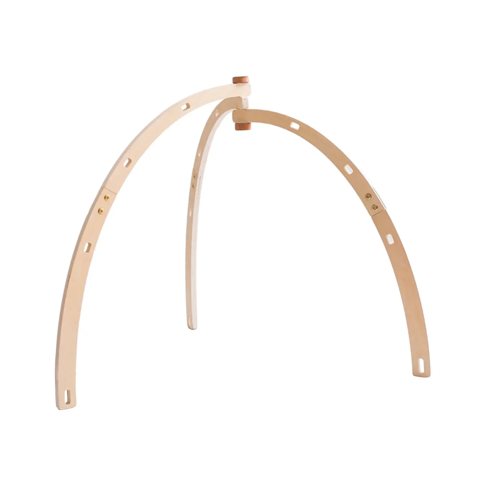 Wooden Play Gym Frame Activity Center Hanging Bar Early Development Wooden Baby Gym Exercise Activity Gym for Infants Newborn