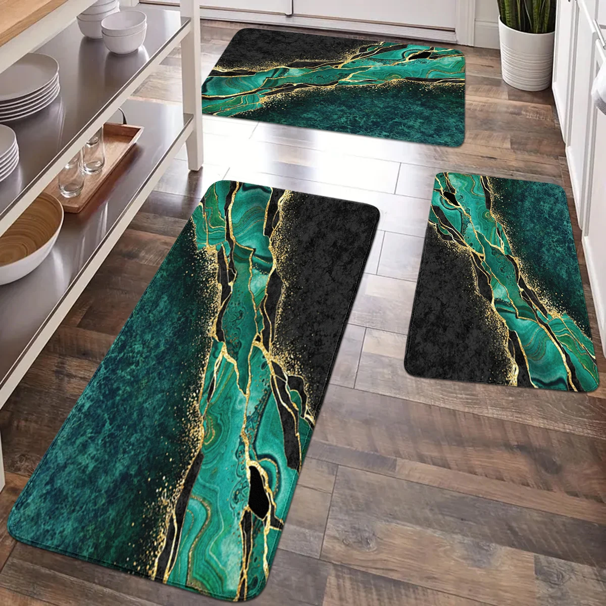 Advanced Blue Canyon 2024 New Sofa, Tea Table Blanket, High end Home Bedroom, No Wash, Wipable Floor Mat