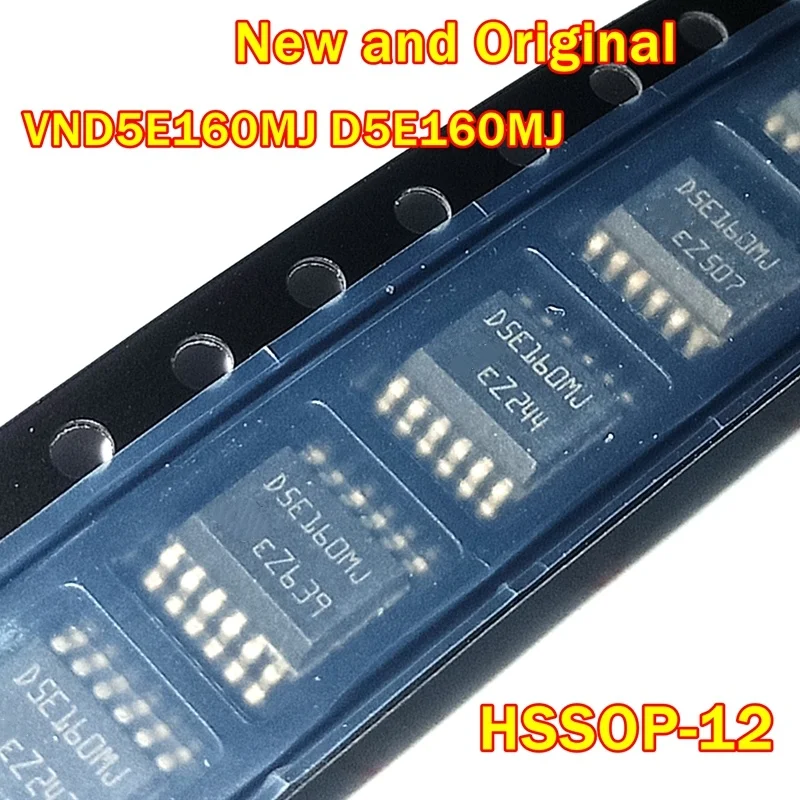 5Pcs to 50Pcs Vnd5E160Mjtr-E Vnd5E160Mj D5E160Mj Hssop-12 New Original Double-Channel High-Side Driver Automotive Applications