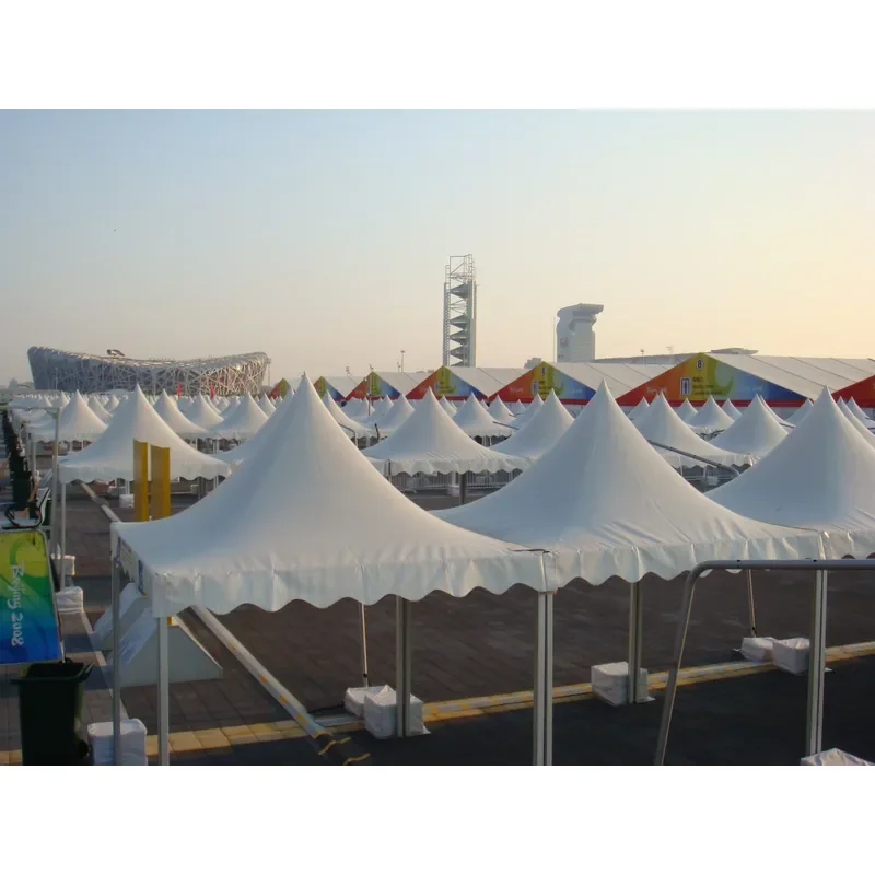 for Factory Wholesale White PVC 5X5 Pagoda Outdoor Garden Tent Canopy Large Tents for Events