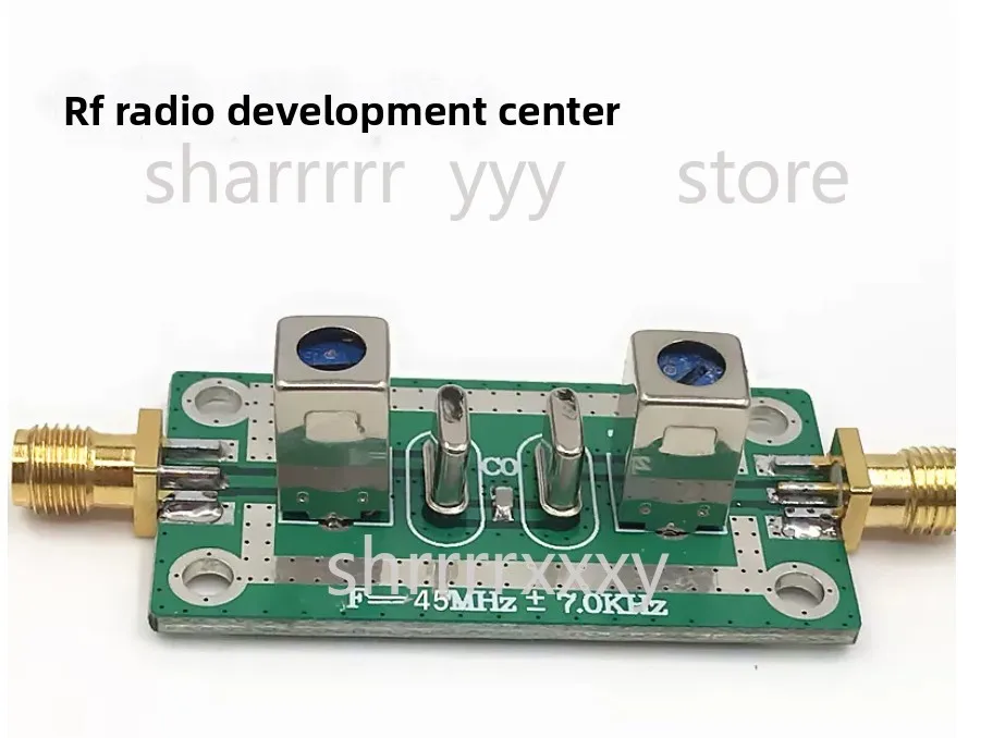 45MHz ± 7KHz quartz, crystal, filter, bandpass, narrowband filter
