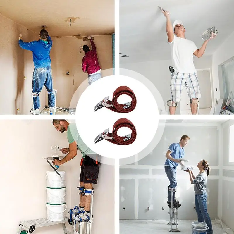 Drywall Stilts Leg Band Straps Heavy-Duty Comfort Stilt Bands Wear Resistant Ergonomic Protective Bandage For Industrial