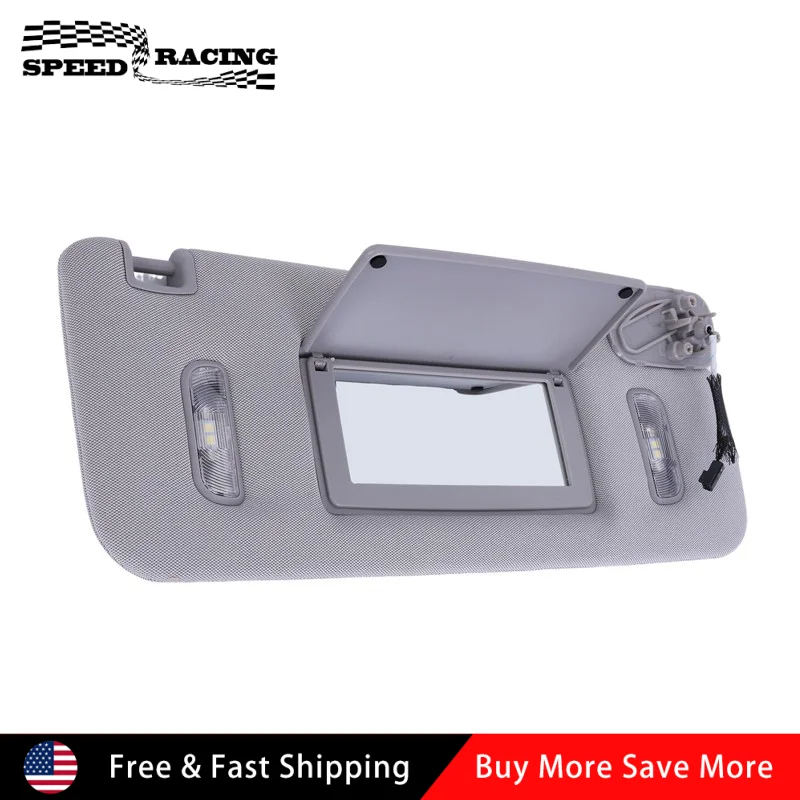 

23459643 23459646 84247140 Солнцезащитный козырек для пассажирской стороны (правая сторона) для GMC Sierra 1500 2500 3500, Silverado 1500 2500 3500 2015-2019 гг.