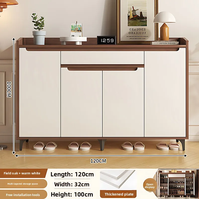 

Прочный шкаф для обуви большой вместимости для прихожей и вместительный шкаф для хранения вещей на веранде.