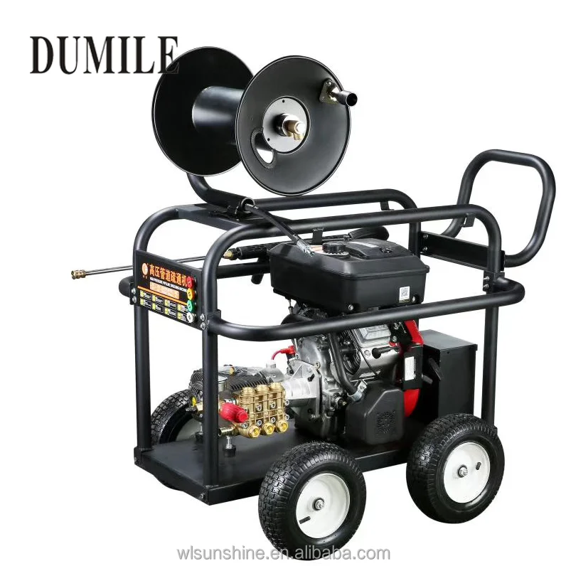 

Diesel/Gasoline Engine Heavy Duty High Pressure Washers Sewer Drain Cleaner